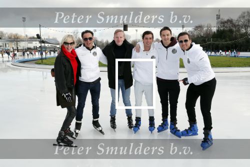 Amsterdam 4 februari 2020
Perspresentatie Hollandse 100 voor Lymph&Co op de Jaap Eden schaatsbaan.
Prins Bernahrd jr en Prinses Margriet zijn ook aanwezig. Nino Wilkes en Maxim Froger  en Monique des Bouvrie en zoon jan en Benjamin Aslan