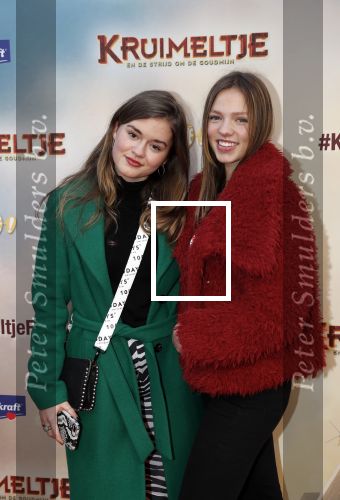Amsterdam 1 februari 2020
Premiere Kruimeltje in Tuschinski. 
Noa Zwan en Tess v d Veer