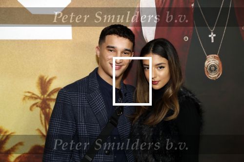 Amsterdam 20 januari 2020
Premiere Bad Boys for life in pathe Arena. Oussama Ahammoud met vriendin