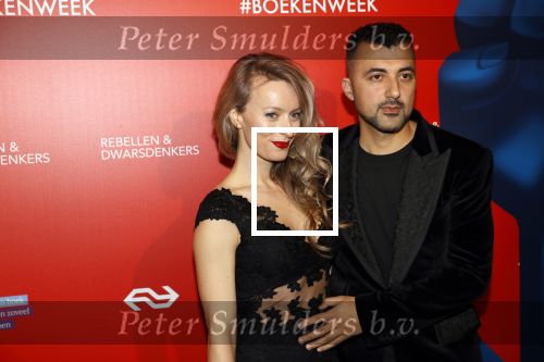 Amsterdam 6 maart 2020
Boekenbal 2020 in de koninklijke schouwburg. Ozcan Akyol met partner Anna van den Breemer
