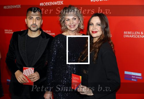 Amsterdam 6 maart 2020
Boekenbal 2020 in de koninklijke schouwburg. Ozcan Akyol Annejet  v dr Zijl Ellen Deckwitz