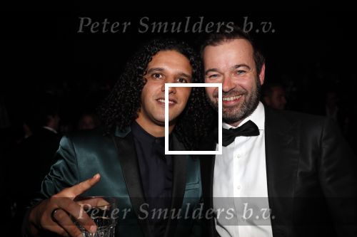 Amsterdam 10 februari 2020
Uitreiking edisons in de westergasfabriek . Najib Amhali presenteert de avond.
Peter v d Vorst met Ali B