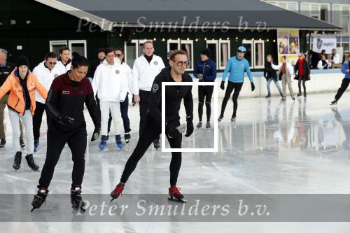 Amsterdam 4 februari 2020
Perspresentatie Hollandse 100 voor Lymph&Co op de Jaap Eden schaatsbaan.
Prins Bernahrd jr en Prinses Margriet zijn ook aanwezig.