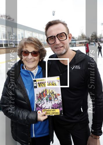 Amsterdam 4 februari 2020
Perspresentatie Hollandse 100 voor Lymph&Co op de Jaap Eden schaatsbaan.
Prins Bernahrd jr en Prinses Margriet zijn ook aanwezig.