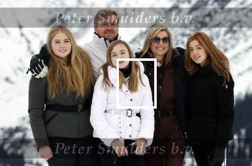 Lech 25 februari 2020
Fotouurtje Koninklijke familie. Aanwezig Koning Willem Alexander Koningin Maxima Prinses Amalia Alexia Ariane Prinses Beatrix Prins Constantijn Prinses laurentien Gravin Eloise Graaf Claus Casimir en Gravin Leonore .