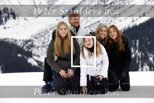 Lech 25 februari 2020
Fotouurtje Koninklijke familie. Aanwezig Koning Willem Alexander Koningin Maxima Prinses Amalia Alexia Ariane Prinses Beatrix Prins Constantijn Prinses laurentien Gravin Eloise Graaf Claus Casimir en Gravin Leonore .