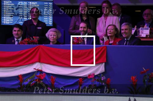Amsterdam 23 januari 2020
Jumping Amsterdam in de Rai. Prinses Beatrix en Tjalling ten cate op de tribune