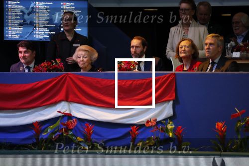 Amsterdam 23 januari 2020
Jumping Amsterdam in de Rai. Prinses Beatrix en Tjalling ten cate op de tribune