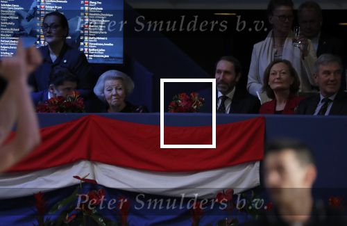 Amsterdam 23 januari 2020
Jumping Amsterdam in de Rai. Prinses Beatrix en Tjalling ten cate op de tribune
