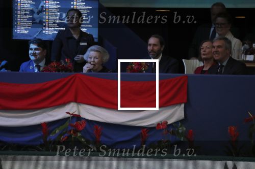 Amsterdam 23 januari 2020
Jumping Amsterdam in de Rai. Prinses Beatrix en Tjalling ten cate op de tribune