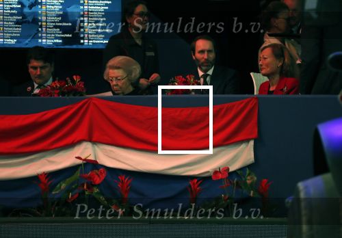 Amsterdam 23 januari 2020
Jumping Amsterdam in de Rai. Prinses Beatrix en Tjalling ten cate op de tribune