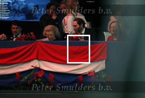 Amsterdam 23 januari 2020
Jumping Amsterdam in de Rai. Prinses Beatrix en Tjalling ten cate op de tribune