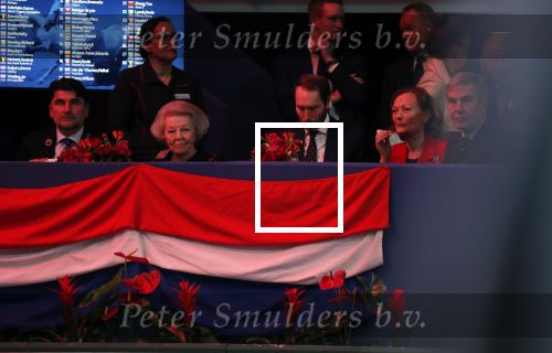 Amsterdam 23 januari 2020
Jumping Amsterdam in de Rai. Prinses Beatrix en Tjalling ten cate op de tribune