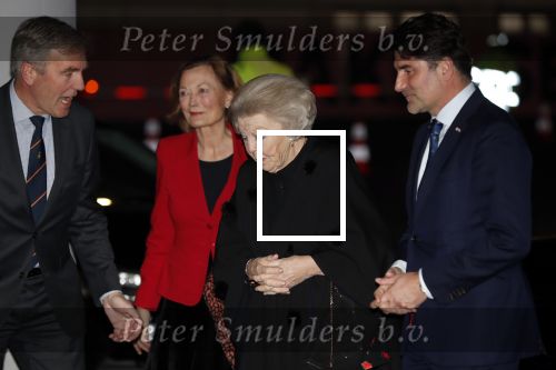 Amsterdam 23 januari 2020
Jumping Amsterdam in de Rai. Prinses Beatrix en Tjalling ten cate op de tribune