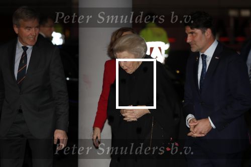Amsterdam 23 januari 2020
Jumping Amsterdam in de Rai. Prinses Beatrix en Tjalling ten cate op de tribune
