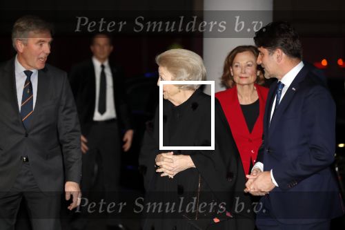 Amsterdam 23 januari 2020
Jumping Amsterdam in de Rai. Prinses Beatrix en Tjalling ten cate op de tribune