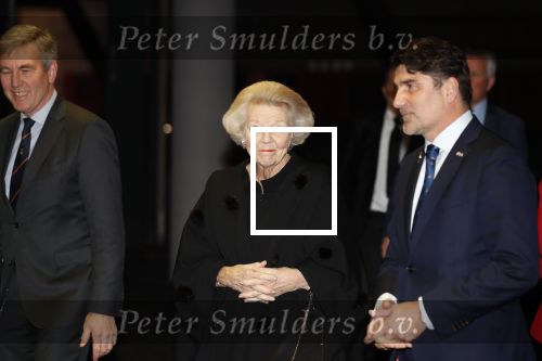 Amsterdam 23 januari 2020
Jumping Amsterdam in de Rai. Prinses Beatrix en Tjalling ten cate op de tribune