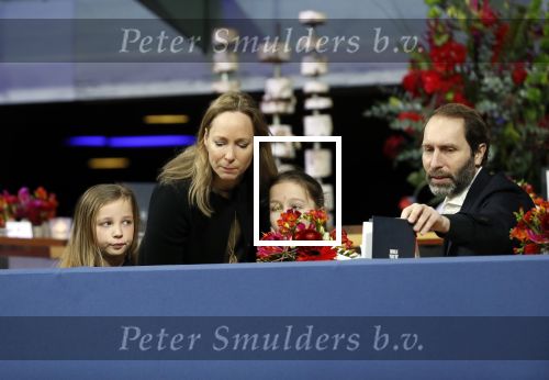 Amsterdam26 januari 2020
Prinses Margarita met haar man Tjalling ten Cate en hun dochters Julia en Paola bij Jumping Amsterdam in de RAI