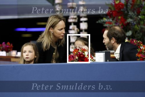 Amsterdam26 januari 2020
Prinses Margarita met haar man Tjalling ten Cate en hun dochters Julia en Paola bij Jumping Amsterdam in de RAI