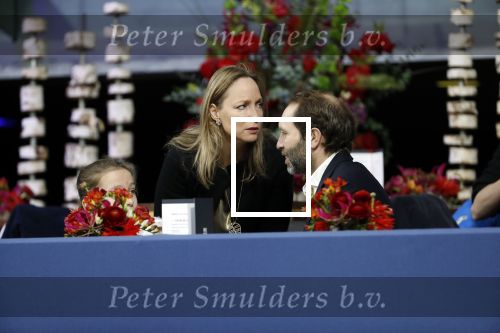 Amsterdam26 januari 2020
Prinses Margarita met haar man Tjalling ten Cate en hun dochters Julia en Paola bij Jumping Amsterdam in de RAI