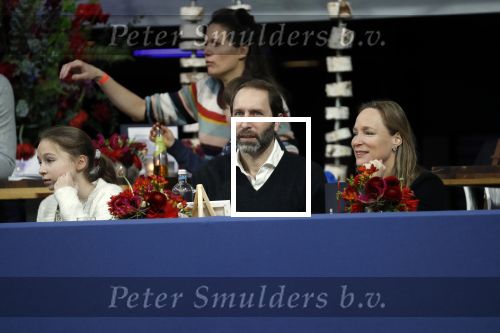Amsterdam26 januari 2020
Prinses Margarita met haar man Tjalling ten Cate en hun dochters Julia en Paola bij Jumping Amsterdam in de RAI