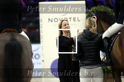 Amsterdam26 januari 2020
Prinses Margarita met haar man Tjalling ten Cate en hun dochters Julia en Paola bij Jumping Amsterdam in de RAI