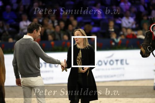 Amsterdam26 januari 2020
Prinses Margarita met haar man Tjalling ten Cate en hun dochters Julia en Paola bij Jumping Amsterdam in de RAI