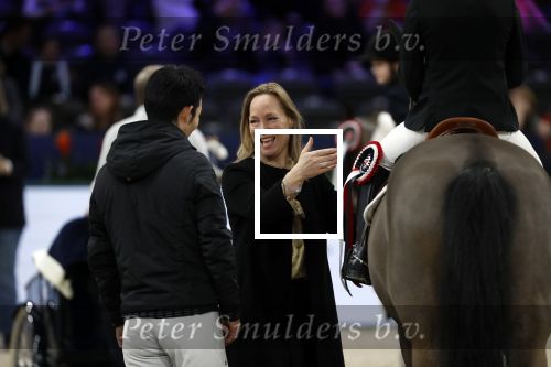 Amsterdam26 januari 2020
Prinses Margarita met haar man Tjalling ten Cate en hun dochters Julia en Paola bij Jumping Amsterdam in de RAI