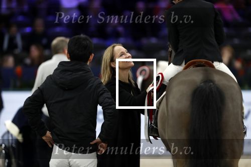 Amsterdam26 januari 2020
Prinses Margarita met haar man Tjalling ten Cate en hun dochters Julia en Paola bij Jumping Amsterdam in de RAI