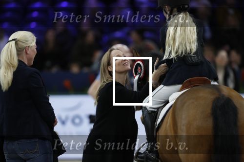 Amsterdam26 januari 2020
Prinses Margarita met haar man Tjalling ten Cate en hun dochters Julia en Paola bij Jumping Amsterdam in de RAI