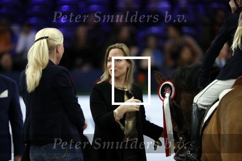 Amsterdam26 januari 2020
Prinses Margarita met haar man Tjalling ten Cate en hun dochters Julia en Paola bij Jumping Amsterdam in de RAI