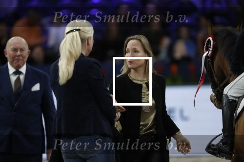 Amsterdam26 januari 2020
Prinses Margarita met haar man Tjalling ten Cate en hun dochters Julia en Paola bij Jumping Amsterdam in de RAI