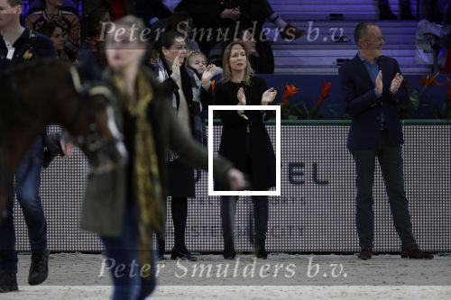 Amsterdam26 januari 2020
Prinses Margarita met haar man Tjalling ten Cate en hun dochters Julia en Paola bij Jumping Amsterdam in de RAI