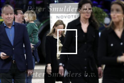 Amsterdam26 januari 2020
Prinses Margarita met haar man Tjalling ten Cate en hun dochters Julia en Paola bij Jumping Amsterdam in de RAI