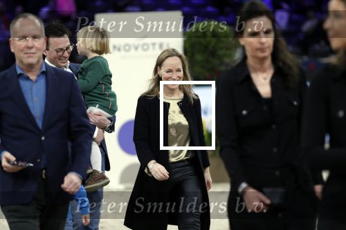 Amsterdam26 januari 2020
Prinses Margarita met haar man Tjalling ten Cate en hun dochters Julia en Paola bij Jumping Amsterdam in de RAI