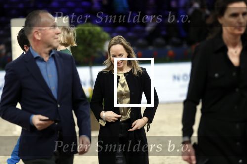 Amsterdam26 januari 2020
Prinses Margarita met haar man Tjalling ten Cate en hun dochters Julia en Paola bij Jumping Amsterdam in de RAI