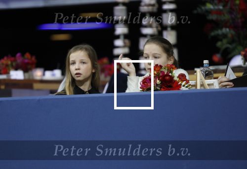 Amsterdam26 januari 2020
Prinses Margarita met haar man Tjalling ten Cate en hun dochters Julia en Paola bij Jumping Amsterdam in de RAI