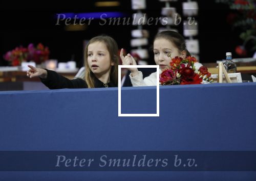 Amsterdam26 januari 2020
Prinses Margarita met haar man Tjalling ten Cate en hun dochters Julia en Paola bij Jumping Amsterdam in de RAI