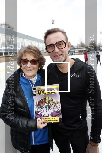 Amsterdam 4 februari 2020
Perspresentatie Hollandse 100 voor Lymph&Co op de Jaap Eden schaatsbaan.
Prins Bernahrd jr en Prinses Margriet zijn ook aanwezig.