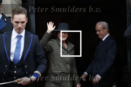 Amsterdam 14 januari 2020
Nieuwjaarsreceptie van Koningin Maxima en Koning Willem Alexander in het paleis op de dam. Prinses Margriet