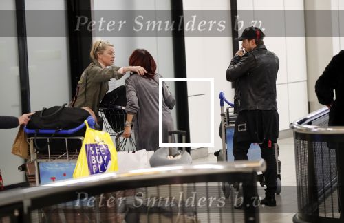Schiphol 5 januari 2019
Bridget Maasland Andre Hazes en Rachel Hazes komen aan op schiphol na hun trip naar Rome.
