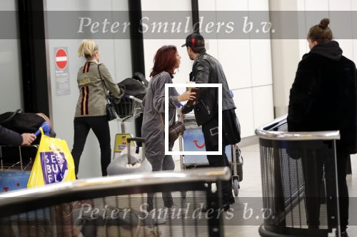 Schiphol 5 januari 2019
Bridget Maasland Andre Hazes en Rachel Hazes komen aan op schiphol na hun trip naar Rome.