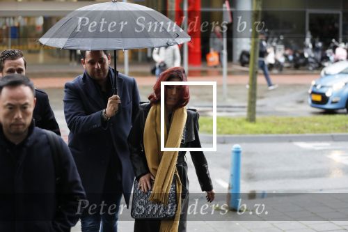 Lelystad 15 januari 2020
Rechtszaak Rossana Kluivert en haar zoon Nino Wilkes tegen het tv programma Tros Opgelicht bij de rechtbank in Lelystad. Rachel Hazes