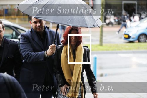 Lelystad 15 januari 2020
Rechtszaak Rossana Kluivert en haar zoon Nino Wilkes tegen het tv programma Tros Opgelicht bij de rechtbank in Lelystad. Rachel Hazes