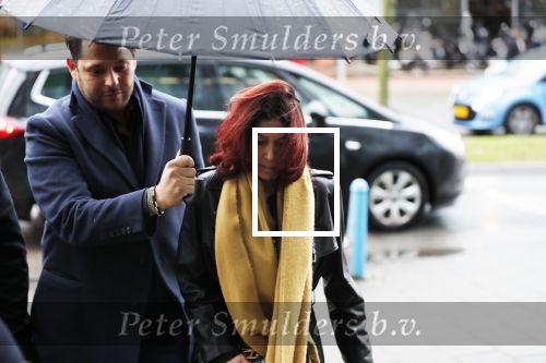 Lelystad 15 januari 2020
Rechtszaak Rossana Kluivert en haar zoon Nino Wilkes tegen het tv programma Tros Opgelicht bij de rechtbank in Lelystad. Rachel Hazes