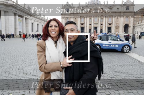 Rome 4 januari 2020
Rachel hazes en haar vriend Mike slapen in Hotel Palazzo Naiadi en bezoeken het Vaticaan.