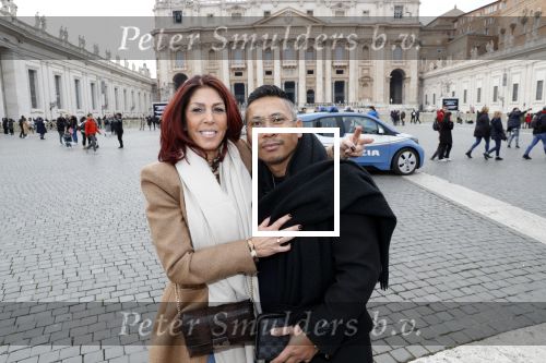Rome 4 januari 2020
Rachel hazes en haar vriend Mike slapen in Hotel Palazzo Naiadi en bezoeken het Vaticaan.