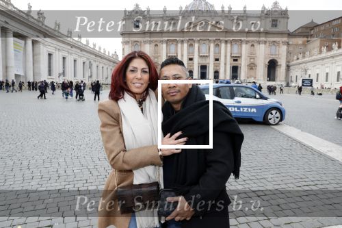 Rome 4 januari 2020
Rachel hazes en haar vriend Mike slapen in Hotel Palazzo Naiadi en bezoeken het Vaticaan.
