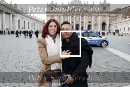 Rome 4 januari 2020
Rachel hazes en haar vriend Mike slapen in Hotel Palazzo Naiadi en bezoeken het Vaticaan.
