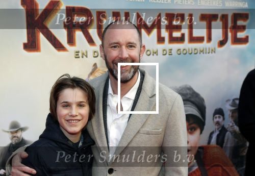 Amsterdam 1 februari 2020
Premiere Kruimeltje in Tuschinski. ramon Mesman met neefje